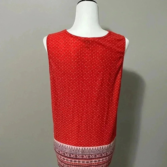 Lucky Brand Drop Needle Birder Print Tank Top - Picture 7 of 13